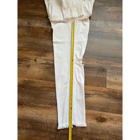 Est 1946 Denim white distressed  hi-rise jeans 12 NWOT - Picture 9 of 9